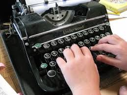 Moms Underwood Typewriter