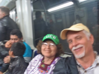 Like many of our best days: ... It all starts with a pleasant Metro trip.