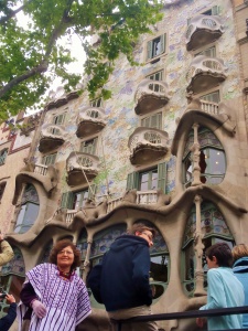 Checking out the pretty girls ...