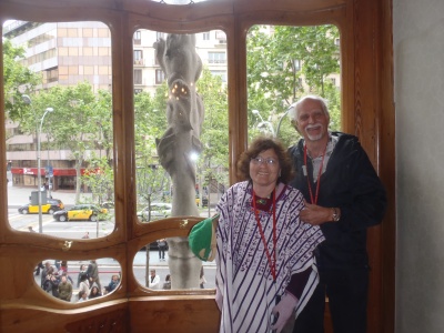 and their hubby's  (when kind strangers offer to take a moment out of their day) ...