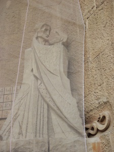 Judas still delivers his greeting ...    and its silent message ... to the multitude    carrying swords and clubs ... 