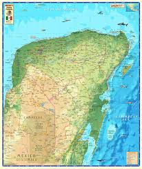 Map of Yucatan