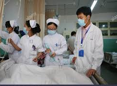 medical workers in masks